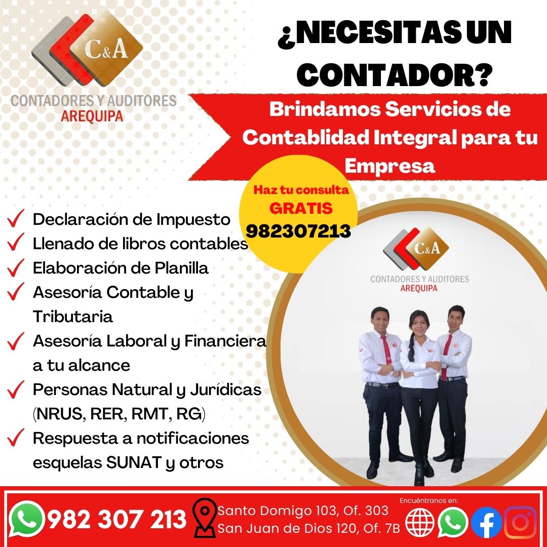 Contadores Y Auditores Arequipa Expo Empresa Peruana 4964